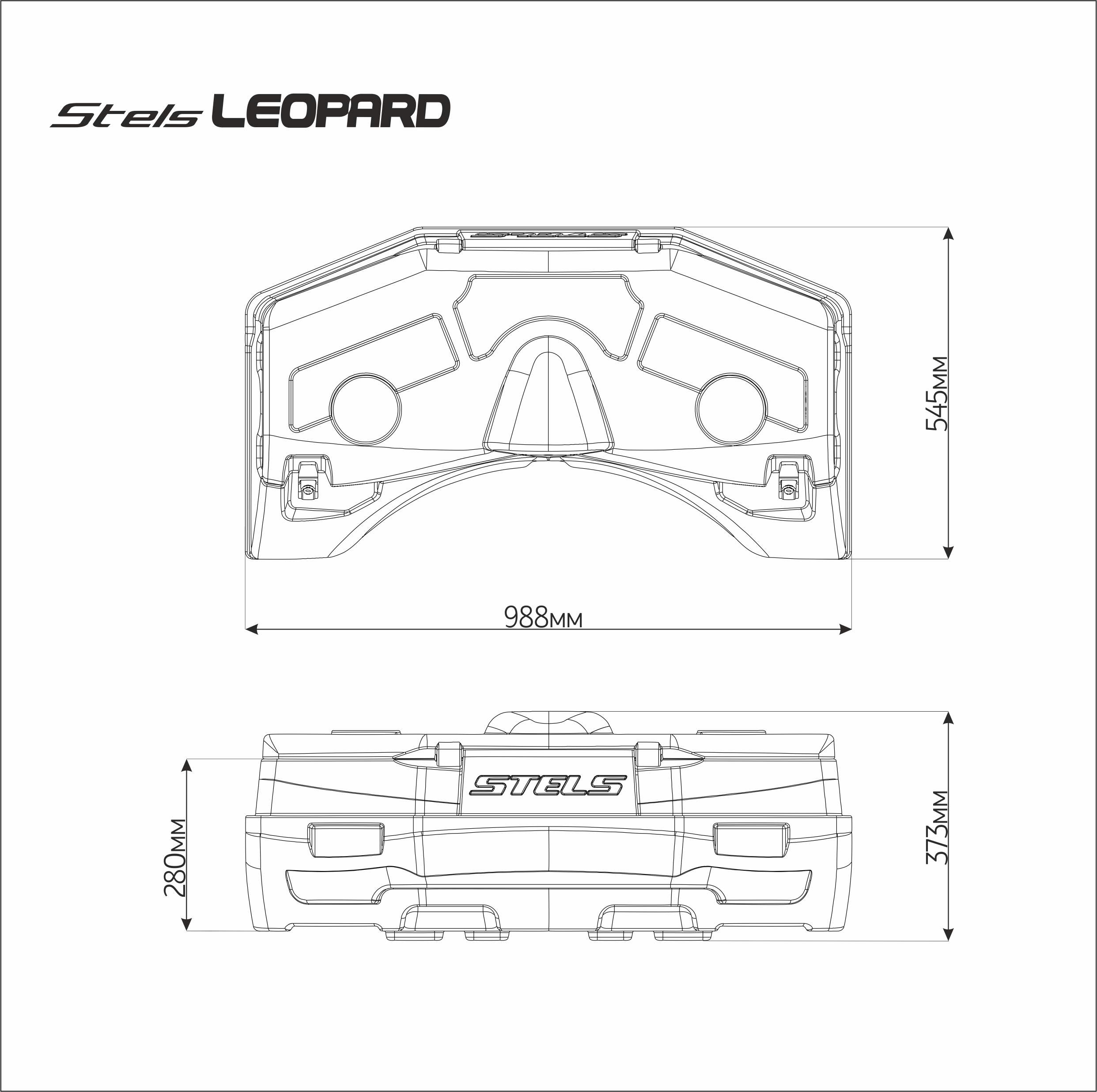 Rear Box for STELS LEOPARD