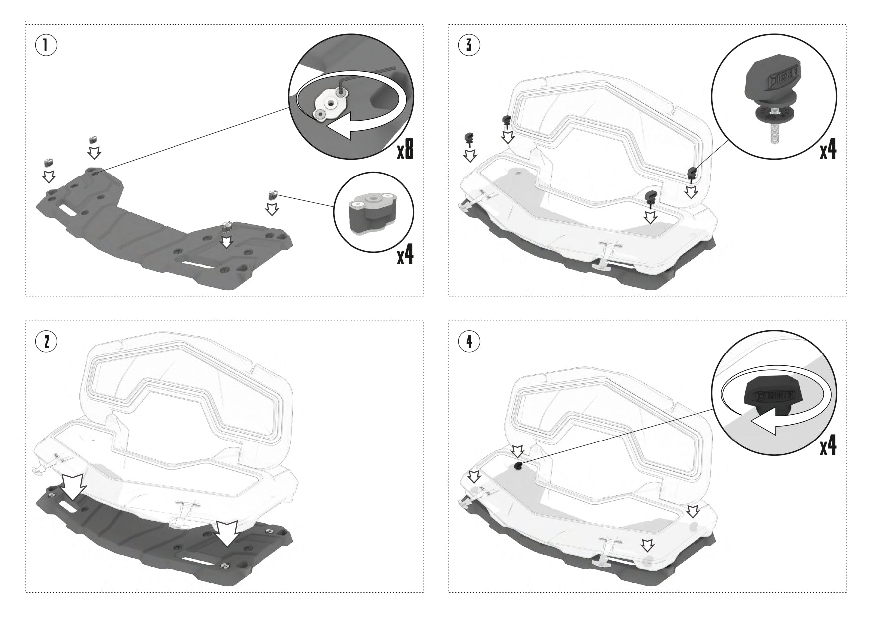 Front ATV Cargo Box for CFMOTO CFORCE 800/1000 EPS (2024)