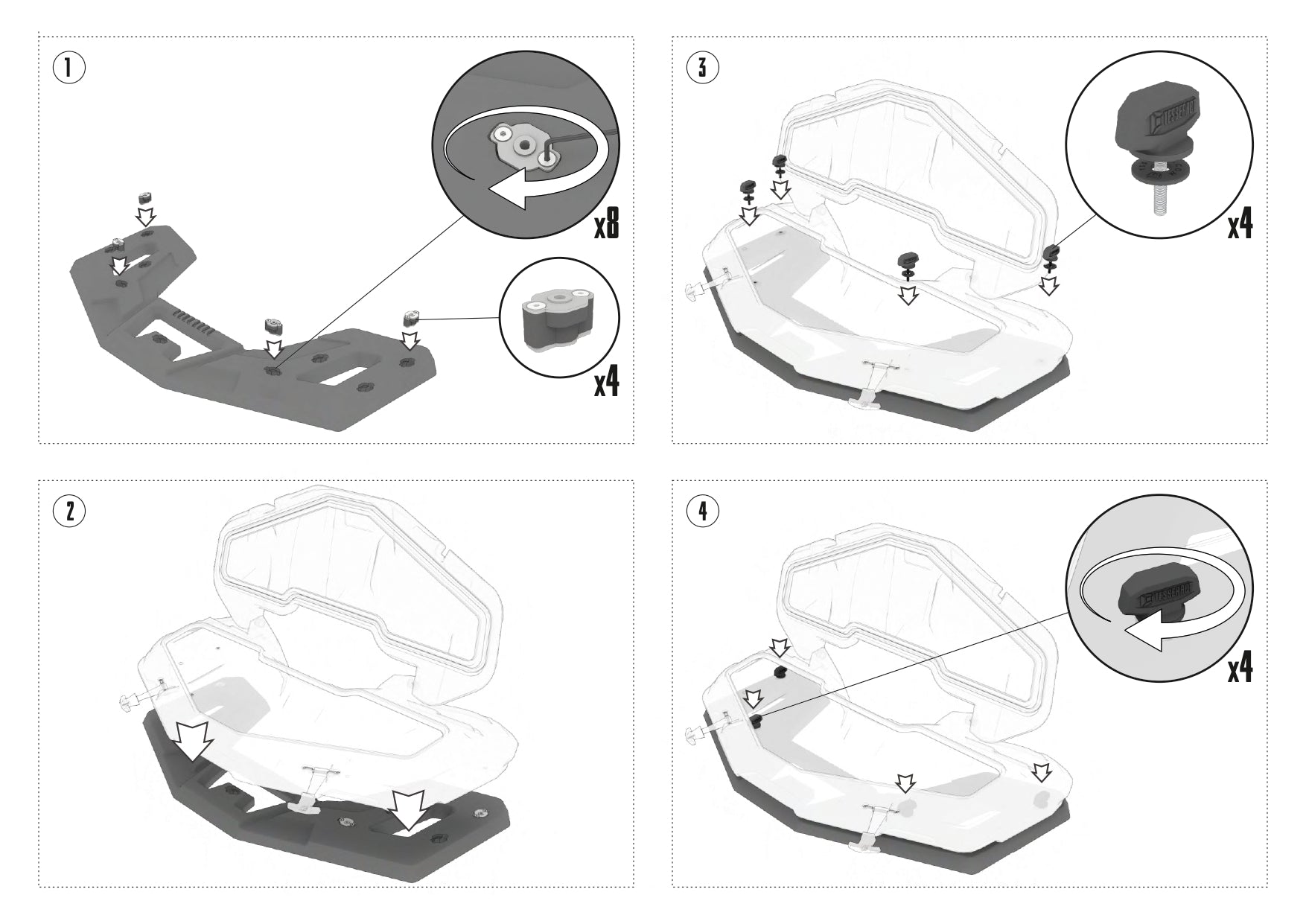 Front Cargo Box for QJMOTOR SFA 1000