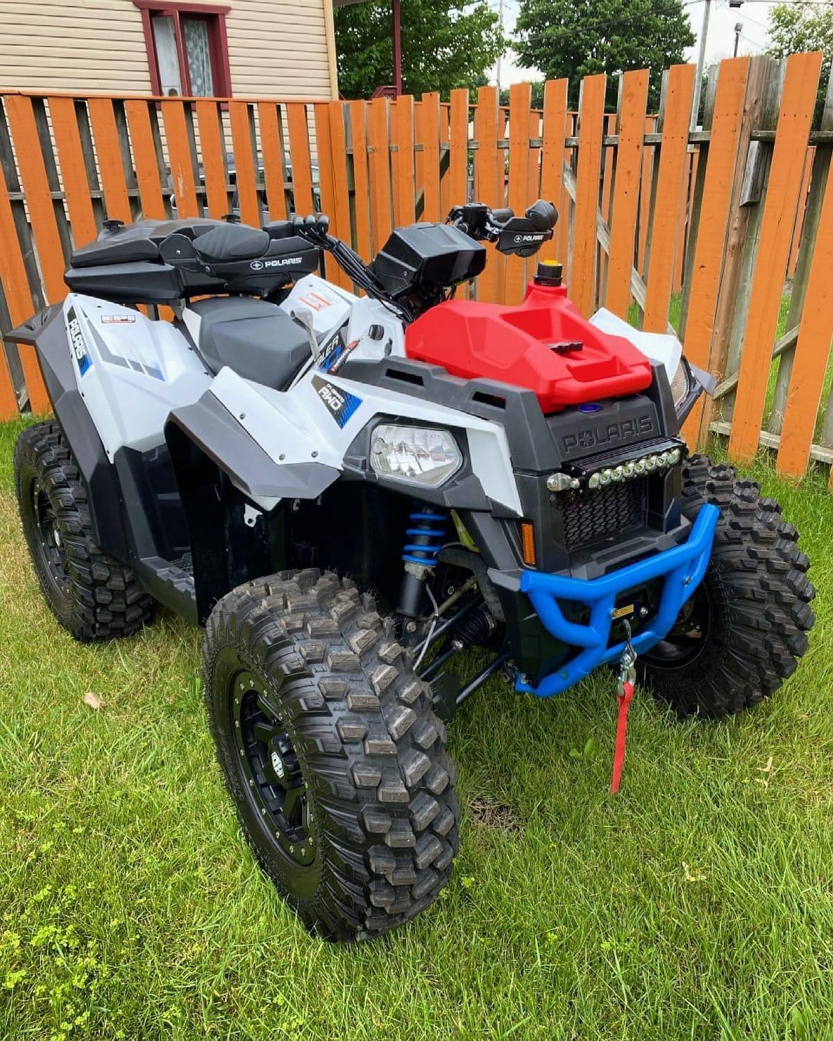 Front Fuel Can For Polaris Scrambler