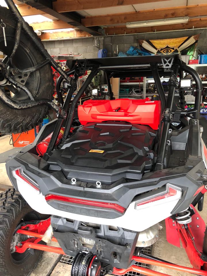 Rear Storage Box for POLARIS RZR XP 1000 / TURBO