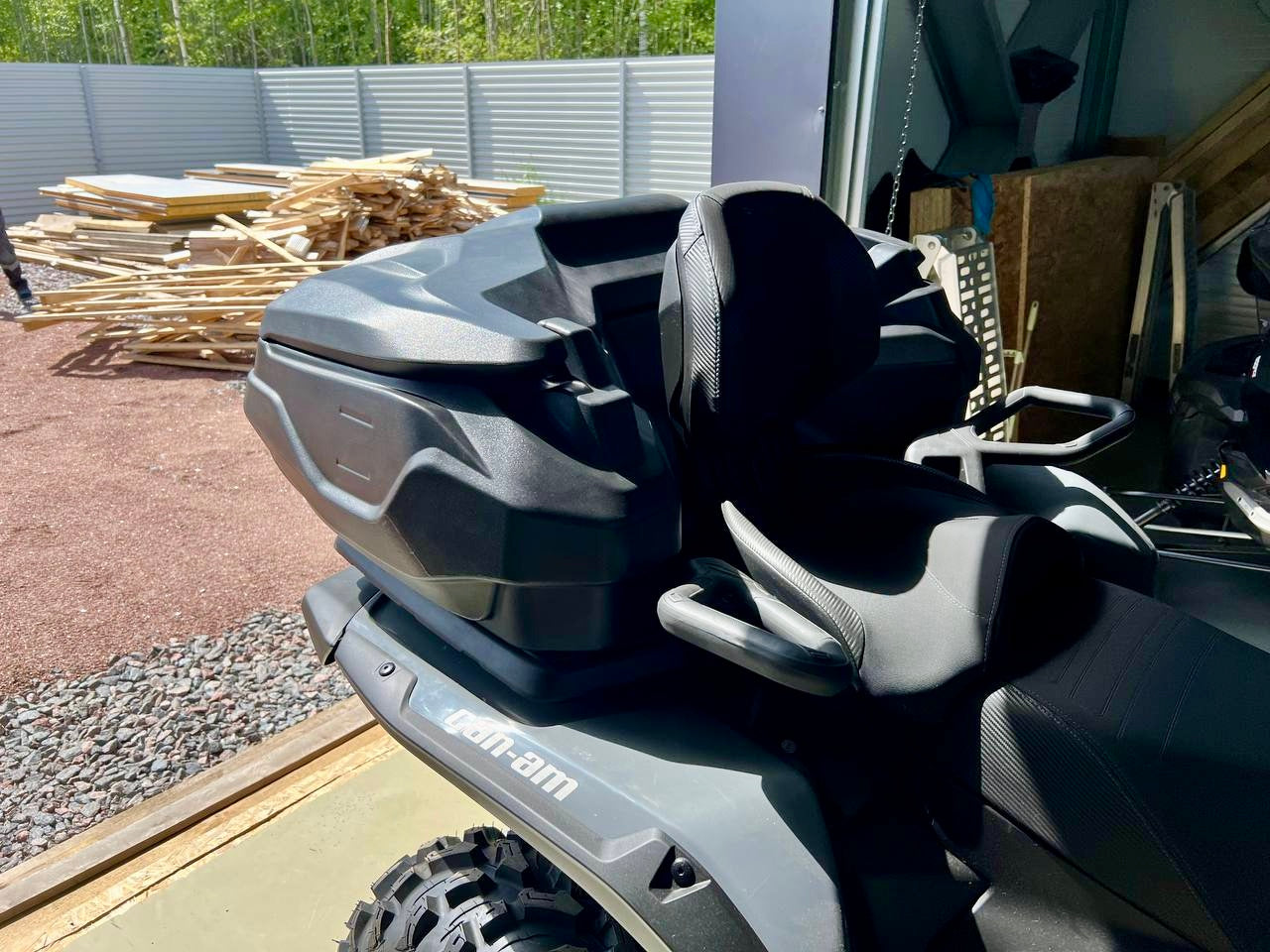 Rear ATV Cargo Box for Can-Am Outlander MAX 850–1000 (Gen 3, 2025)