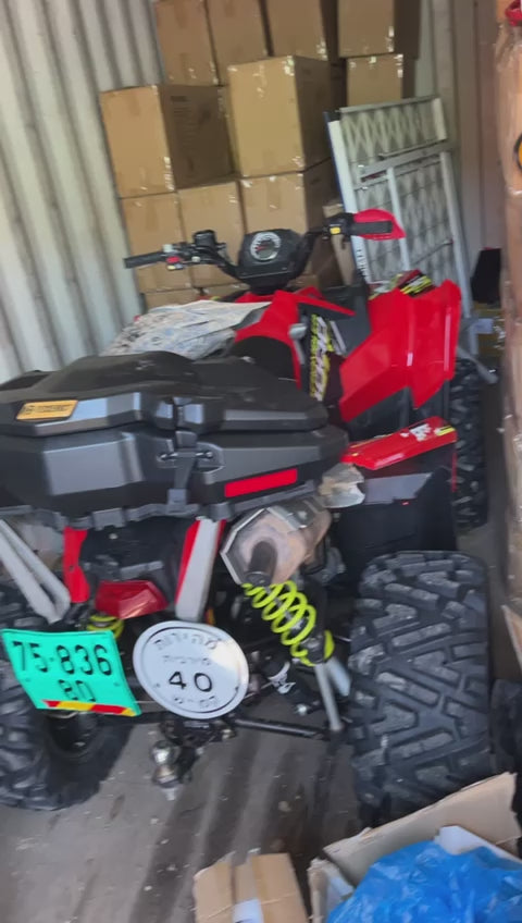 Rear Box For Polaris Scrambler ATV by Tesseract