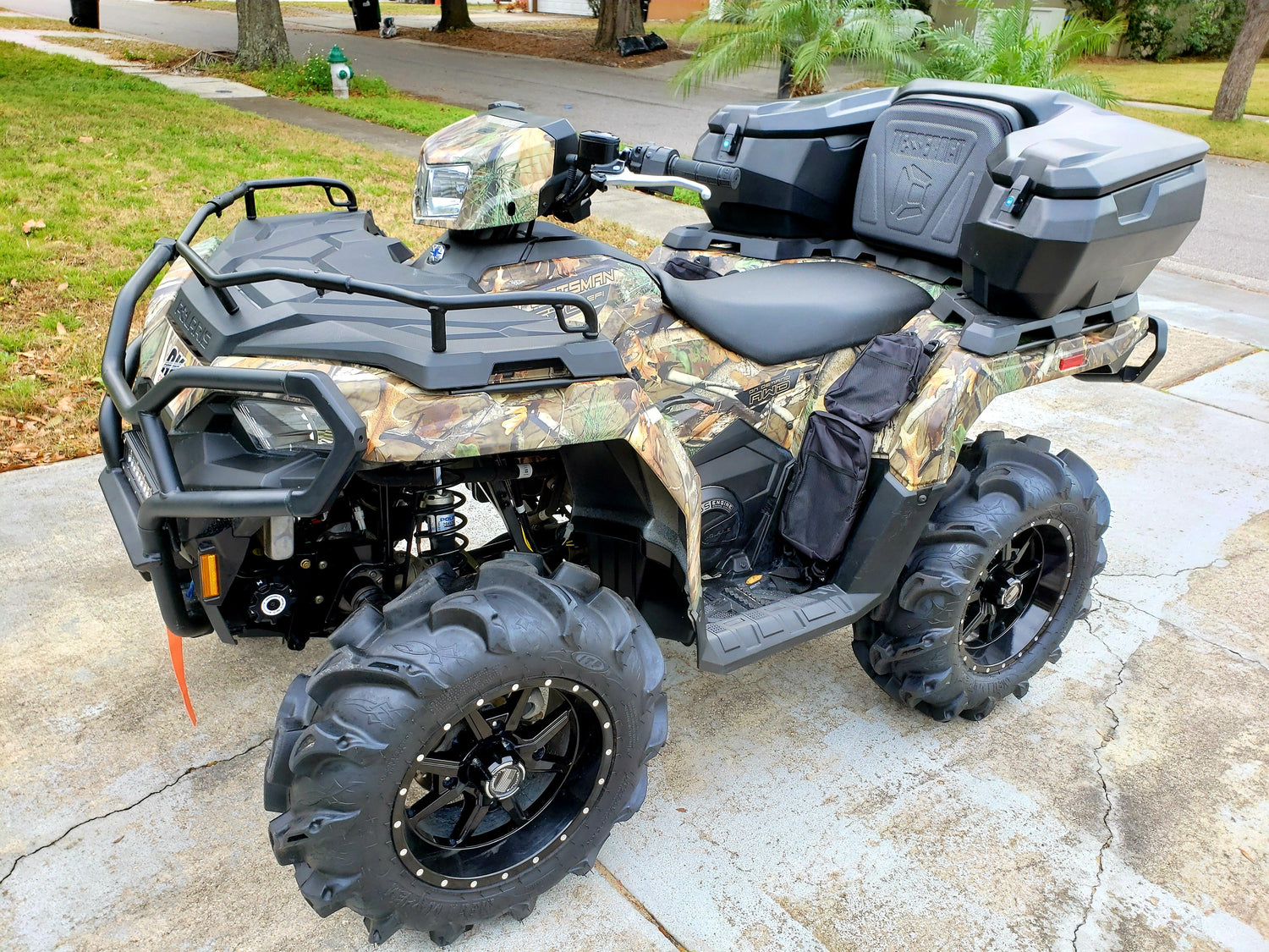 Gas Cans and Cargo Boxes for Polaris ATVs and UTVs