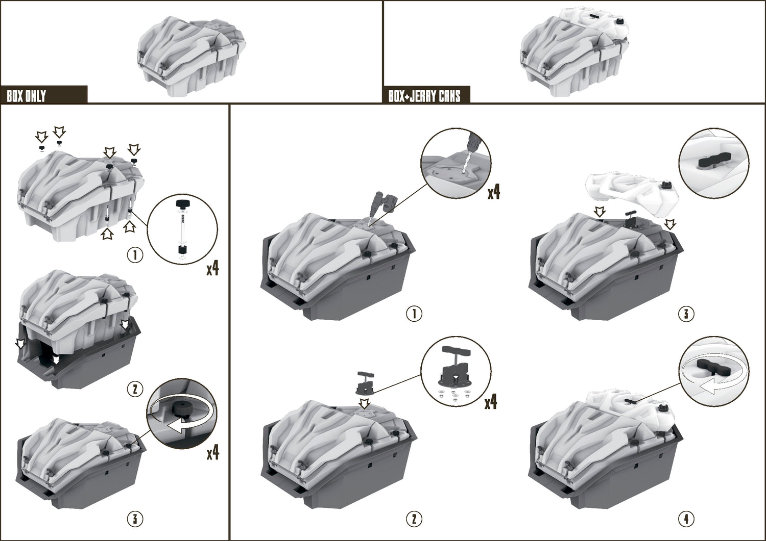 Jerry Can for POLARIS RZR PRO XP 2020 – 20L