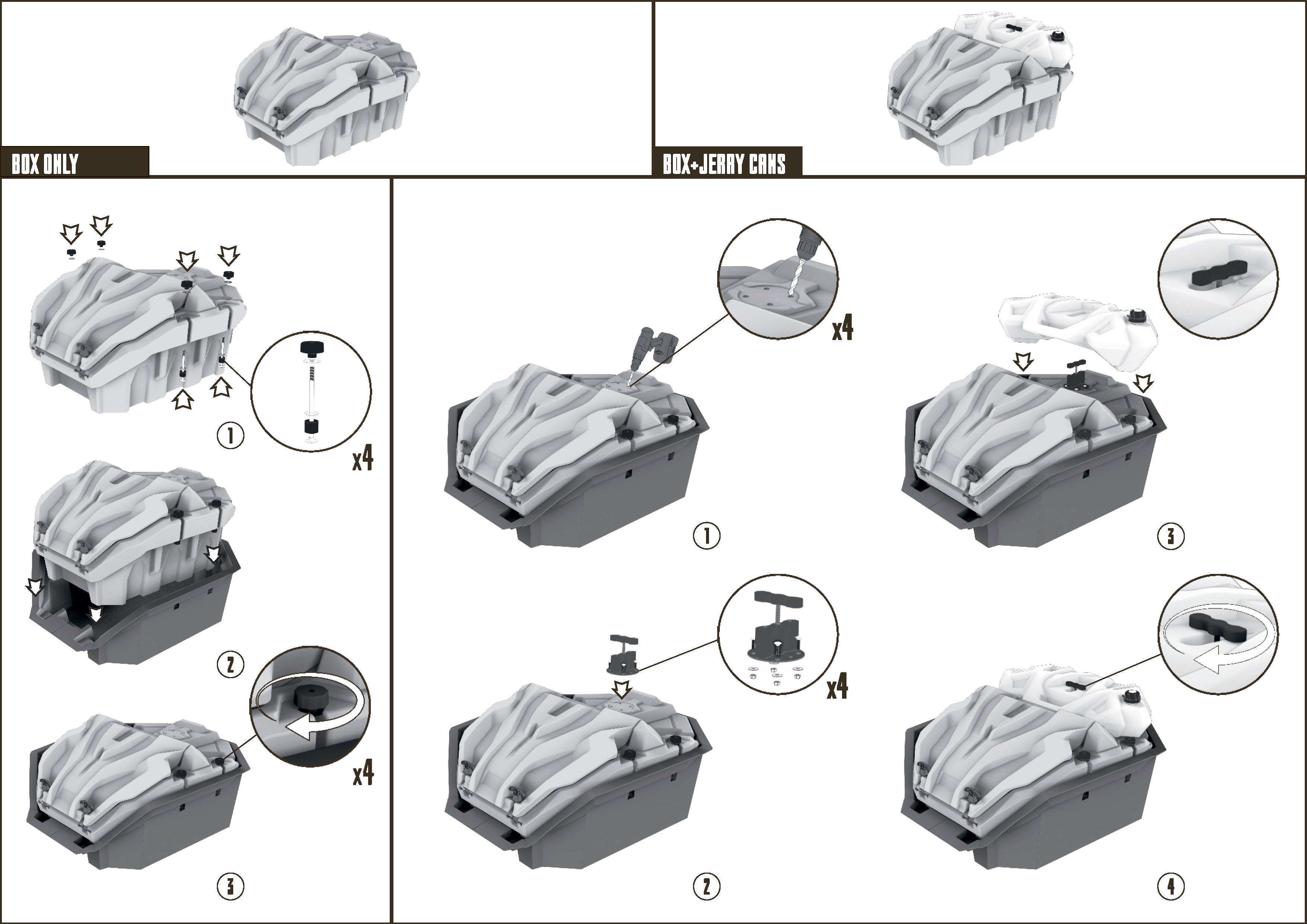 Jerry Can for POLARIS RZR PRO XP 2020 – 20L